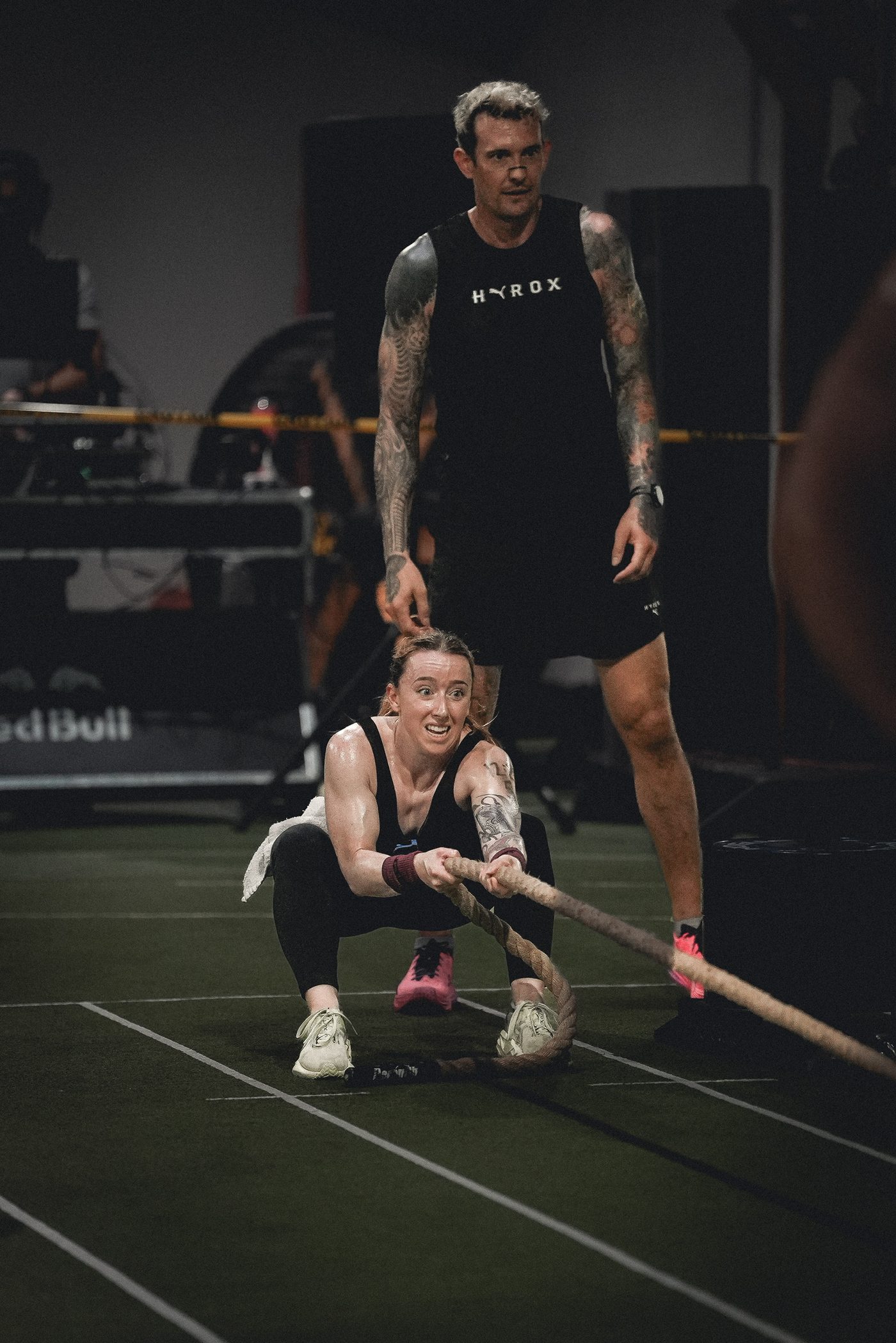 HYROX athlete training at CrossFit Nashville